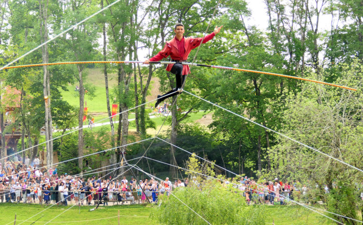 salut du funambule