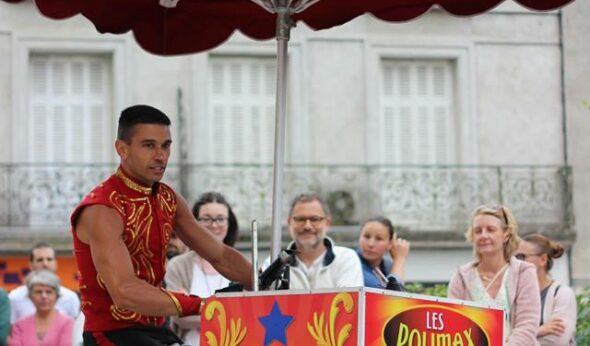 Richard Robert et son triporteur Rolimax en Haute Goulaine