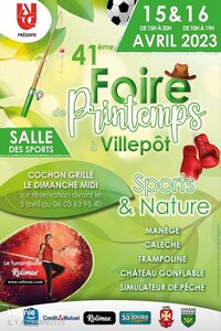 La Foire de Printemps 2023 à Villepot